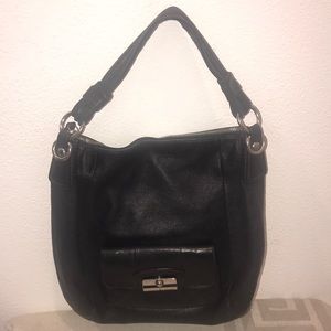 Coach Black leather bag